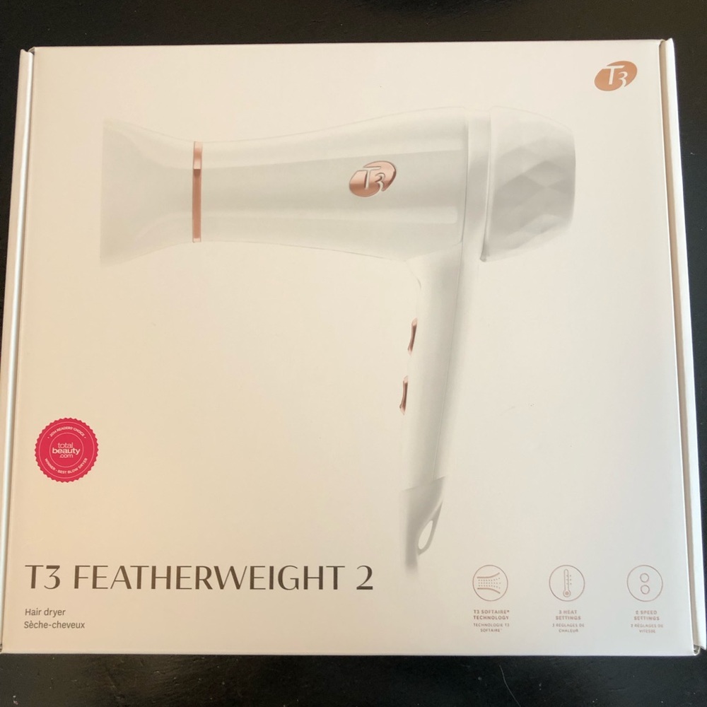 T3 Featherweight 2 Hairdryer plus 2 year insured protection!